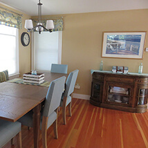 Dining Room Furnishing: After